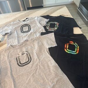 Overtime Kids' Short Sleeve Tees - Gray and Black